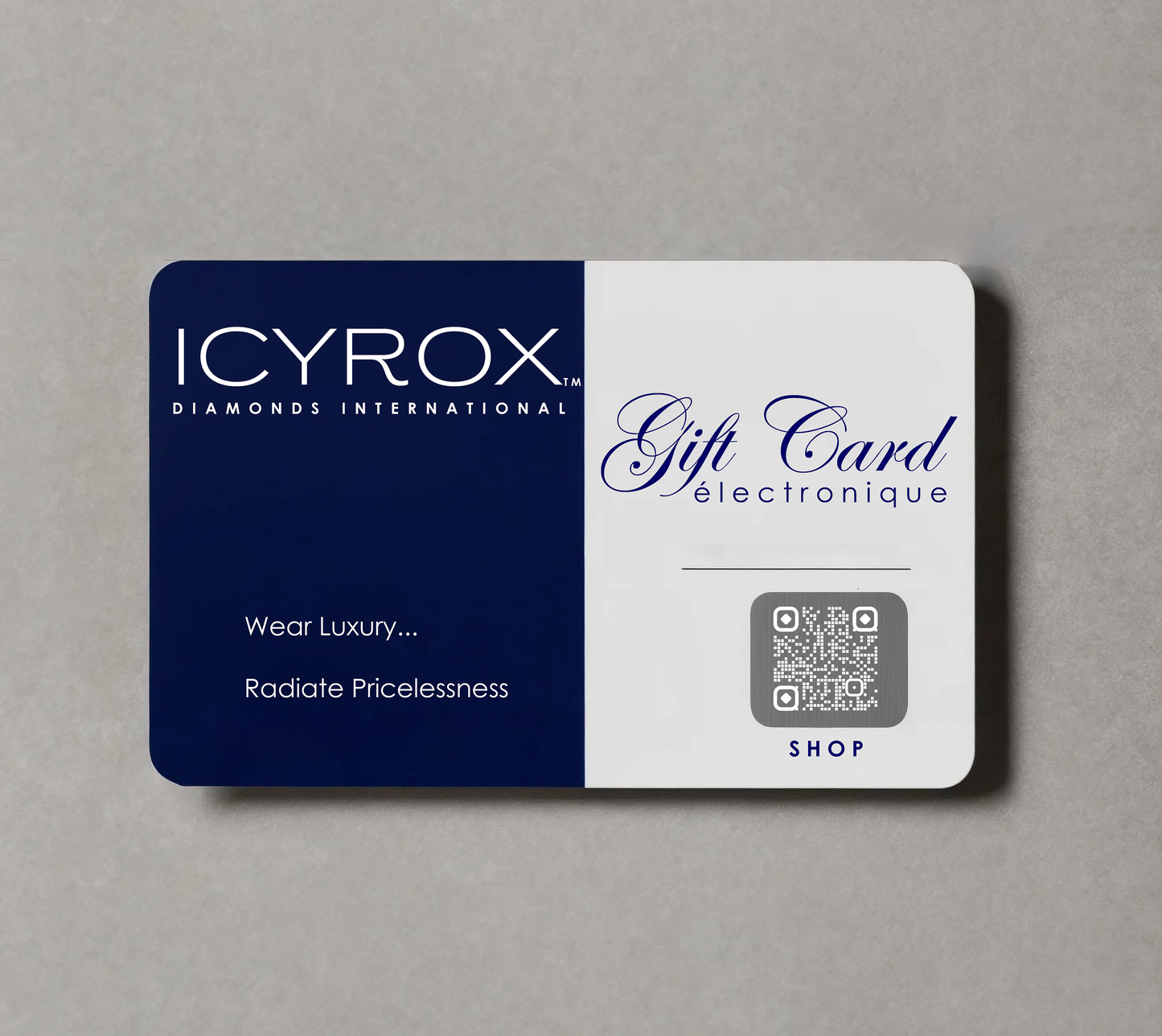 ICYROX é-Geschenkkarte